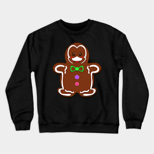 Gingerbread Penguin Crewneck Sweatshirt by danigrillo